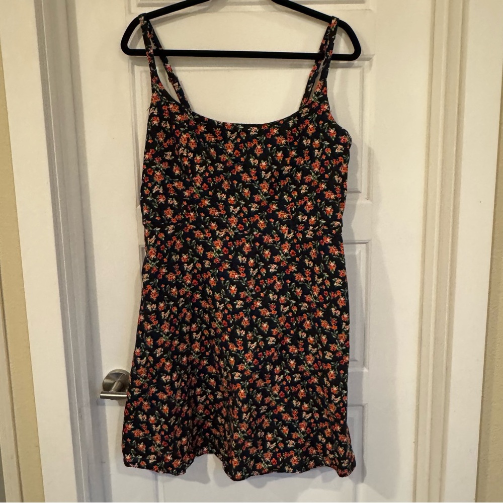 Floral Spaghetti Strap Dress